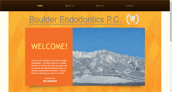 Desktop Screenshot of boulderendodontics.com