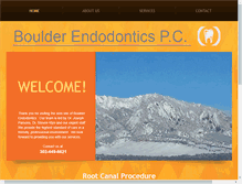 Tablet Screenshot of boulderendodontics.com